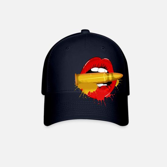 Biting the Bullet Red Lipstick Lips 